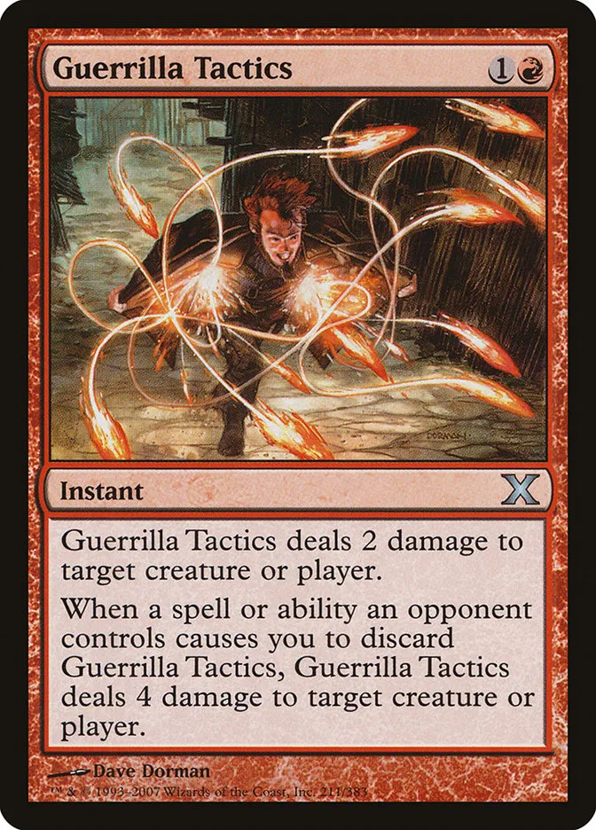 2007 Tenth Edition Guerrilla Tactics uncommon #211 uncommon card image