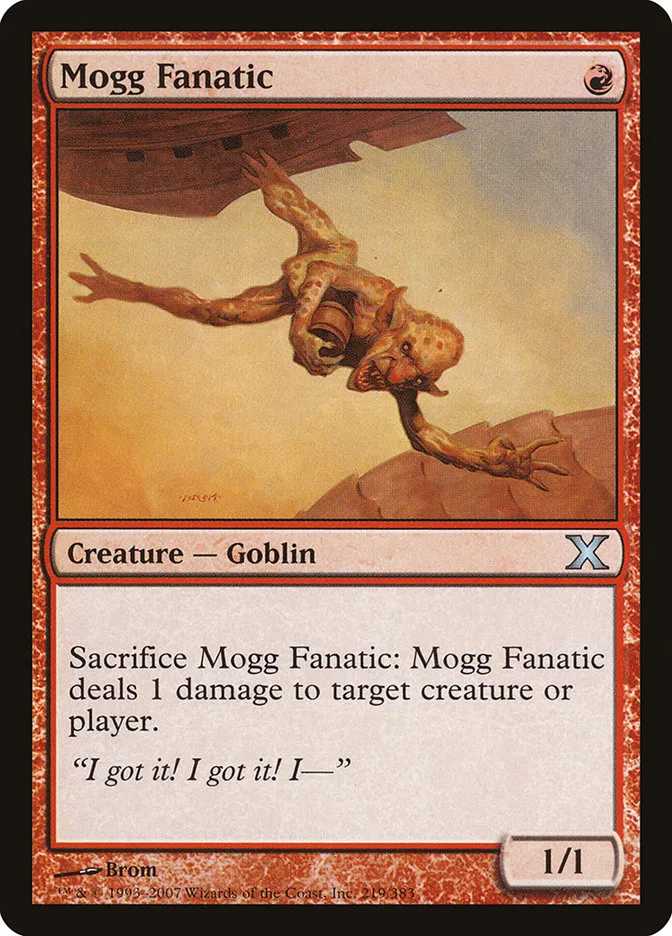 2007 Tenth Edition Mogg Fanatic uncommon #219 uncommon card image