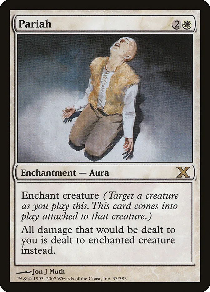 2007 Tenth Edition Pariah rare #33 rare card image