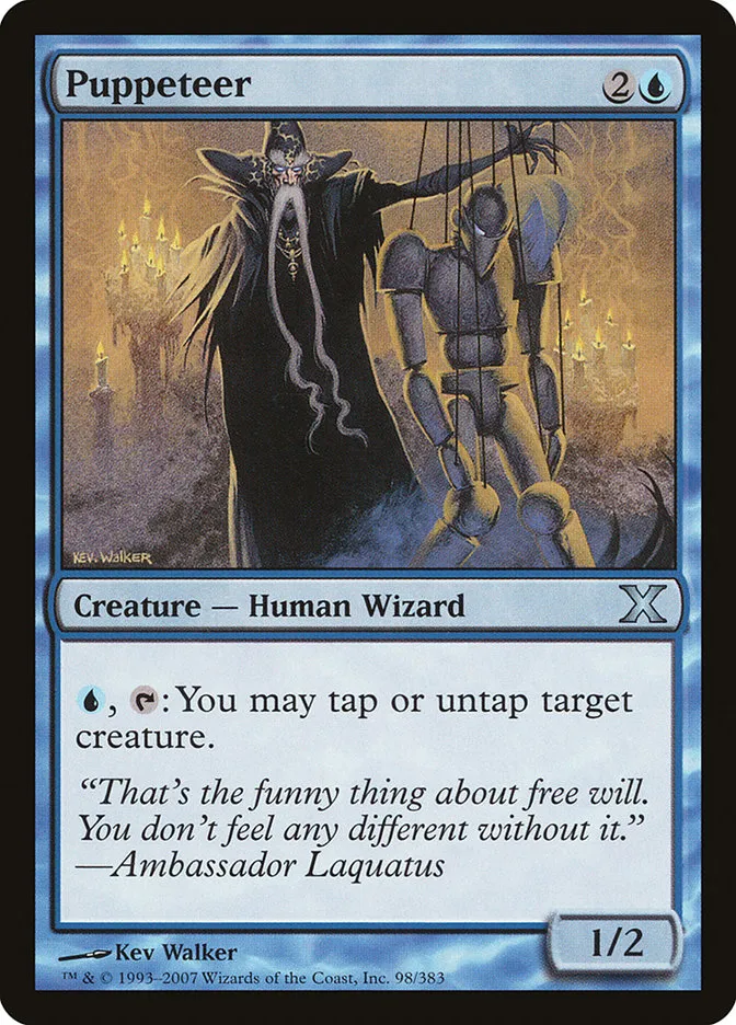 2007 Tenth Edition Puppeteer uncommon #98 uncommon card image