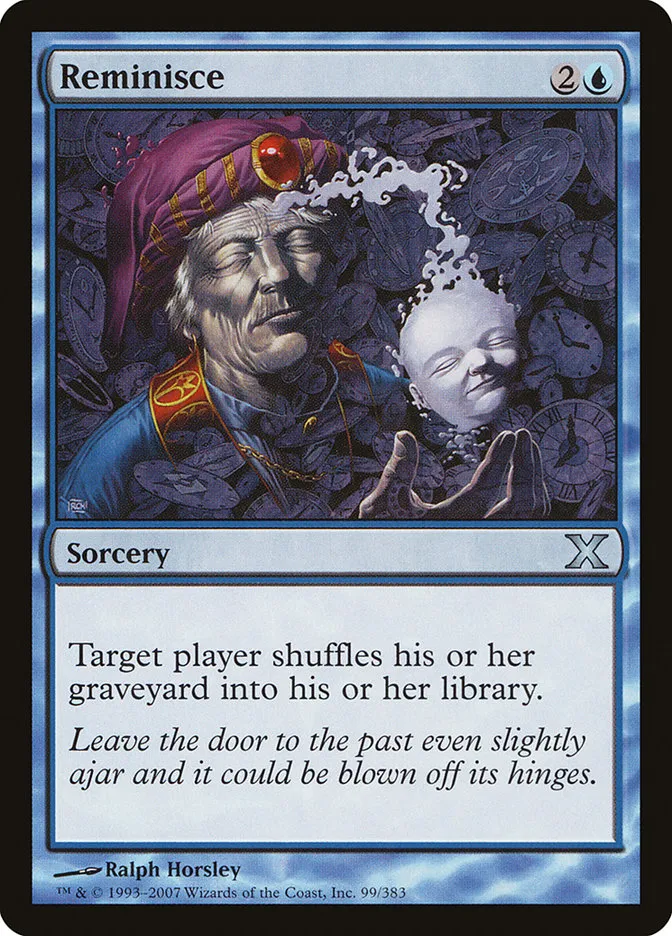 2007 Tenth Edition Reminisce uncommon #99 uncommon card image