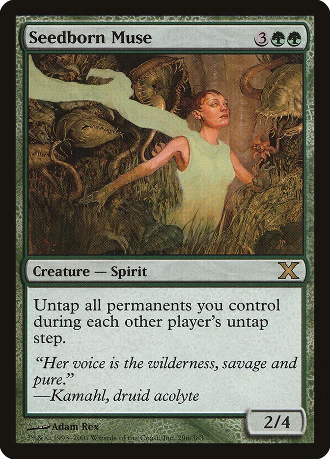 2007 Tenth Edition Seedborn Muse rare #296 rare card image