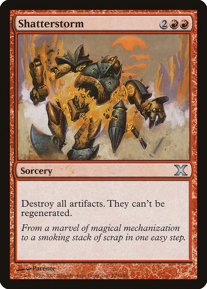 2007 Tenth Edition Shatterstorm uncommon #229 uncommon card image
