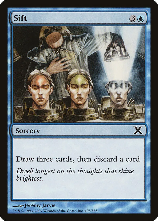 2007 Tenth Edition Sift common #108 common card image
