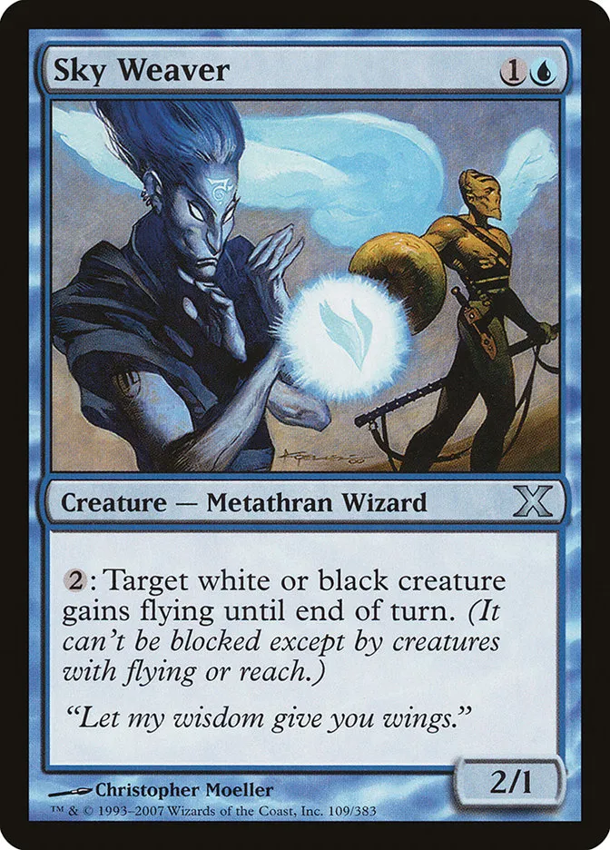 2007 Tenth Edition Sky Weaver uncommon #109 uncommon card image