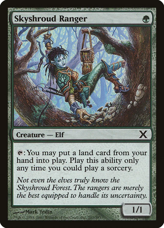 2007 Tenth Edition Skyshroud Ranger #297 common card image