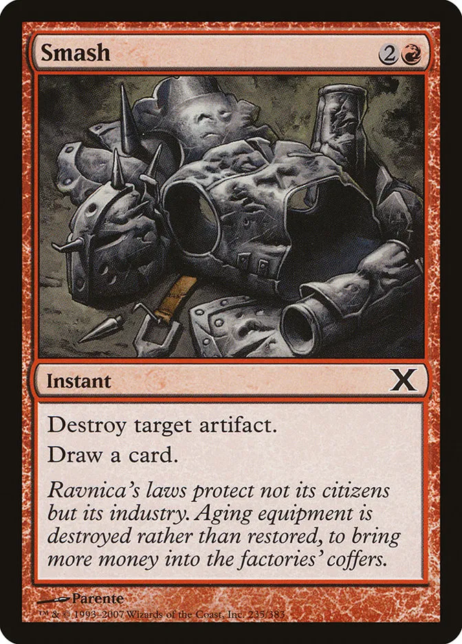2007 Tenth Edition Smash common #235 common card image