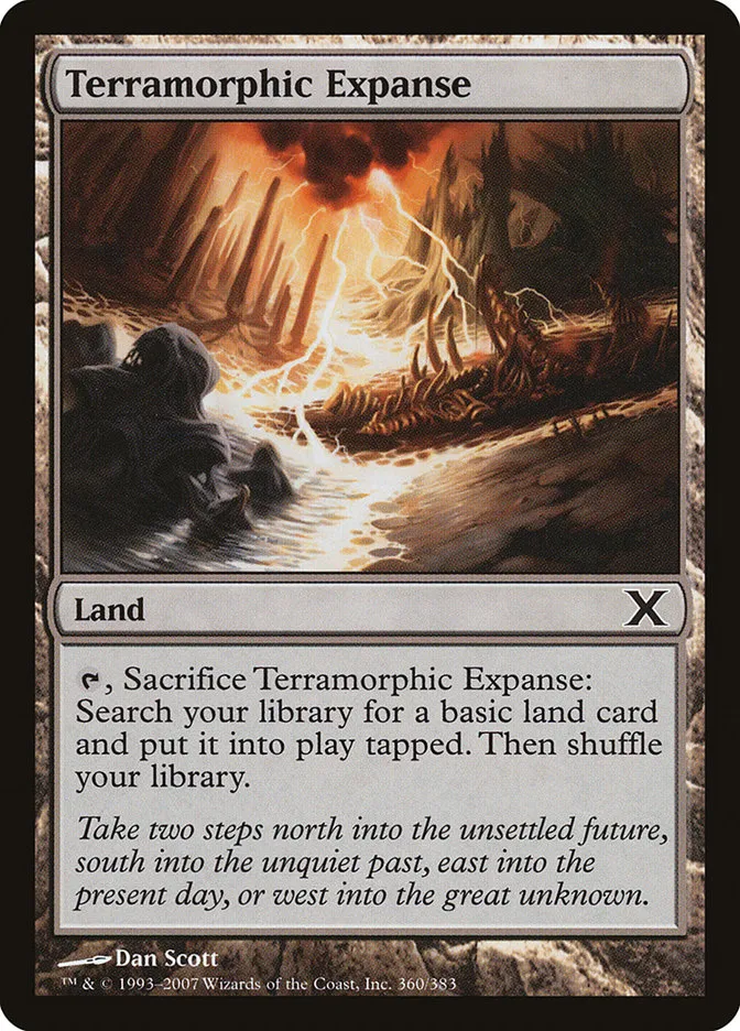 2007 Tenth Edition Terramorphic Expanse common #360 common card image