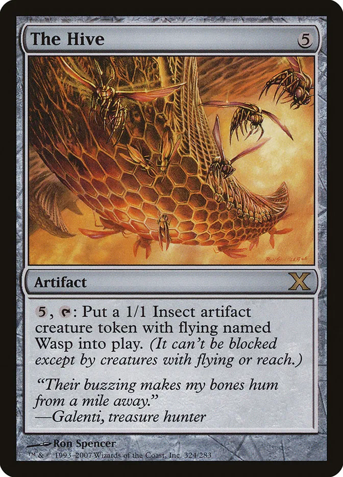 2007 Tenth Edition The Hive #324 rare card image
