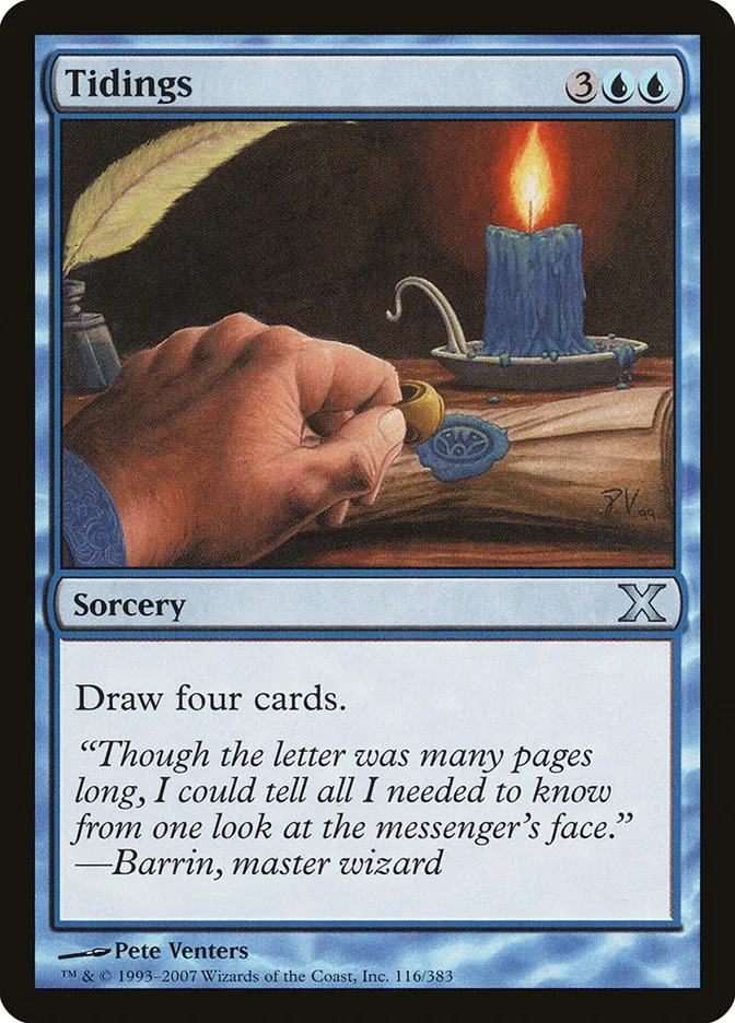 2007 Tenth Edition Tidings uncommon #116 uncommon card image