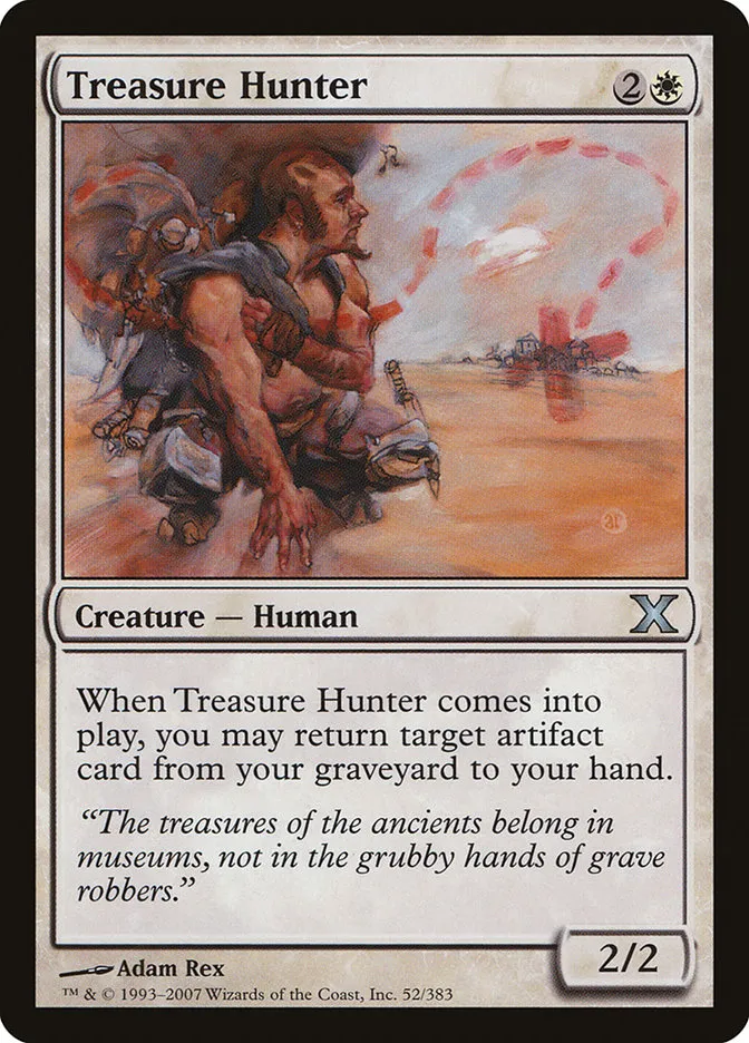 2007 Tenth Edition Treasure Hunter uncommon #52 uncommon card image