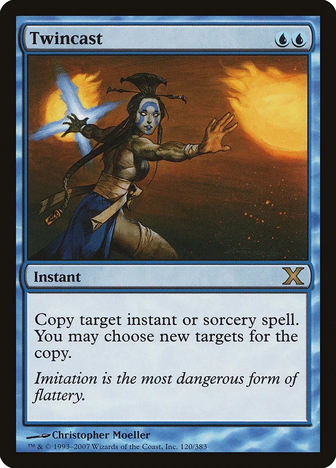 2007 Tenth Edition Twincast #120 rare card image