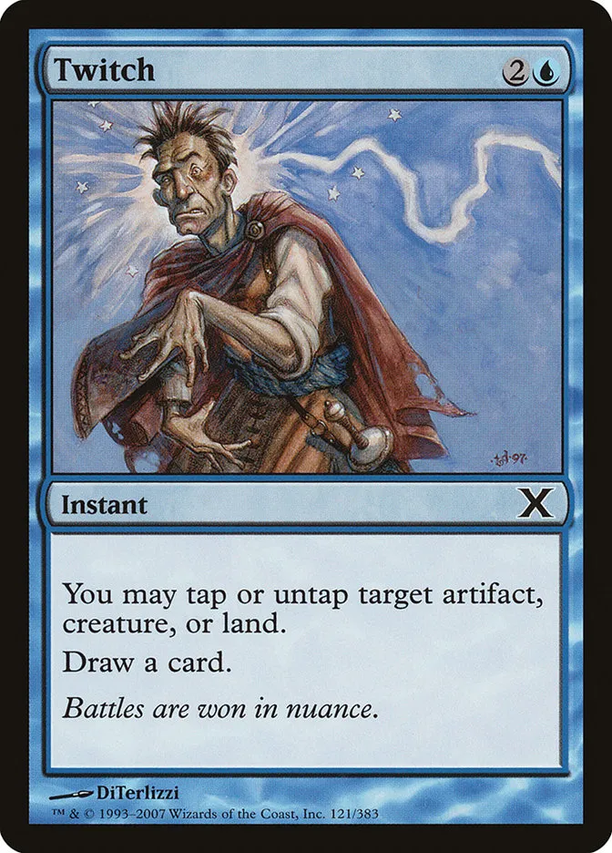 2007 Tenth Edition Twitch common #121 common card image