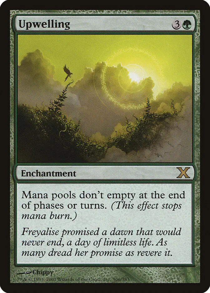 2007 Tenth Edition Upwelling rare #306 rare card image