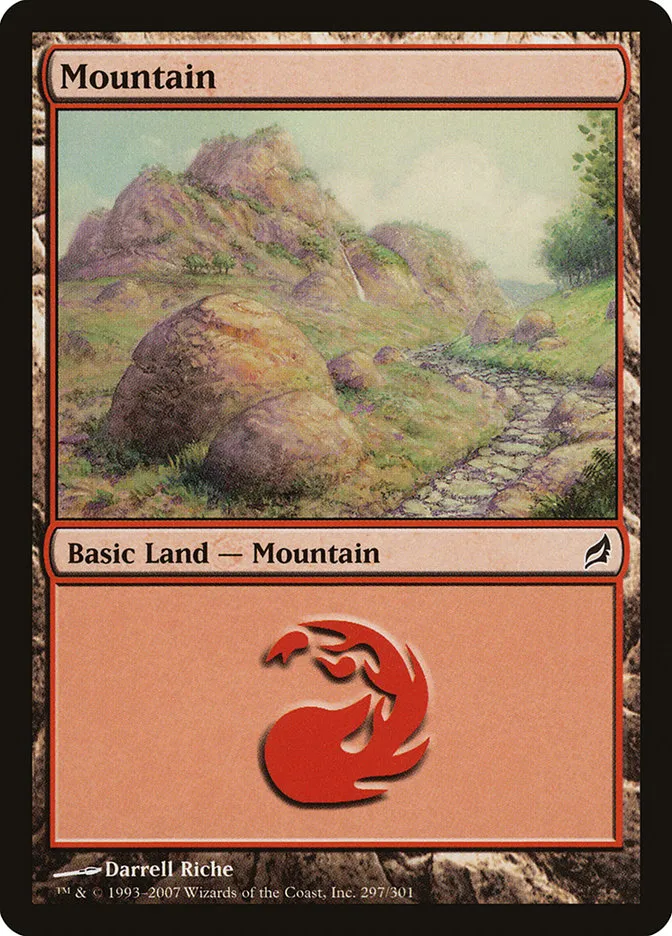 2007 Lorwyn Mountain common #297 common card image