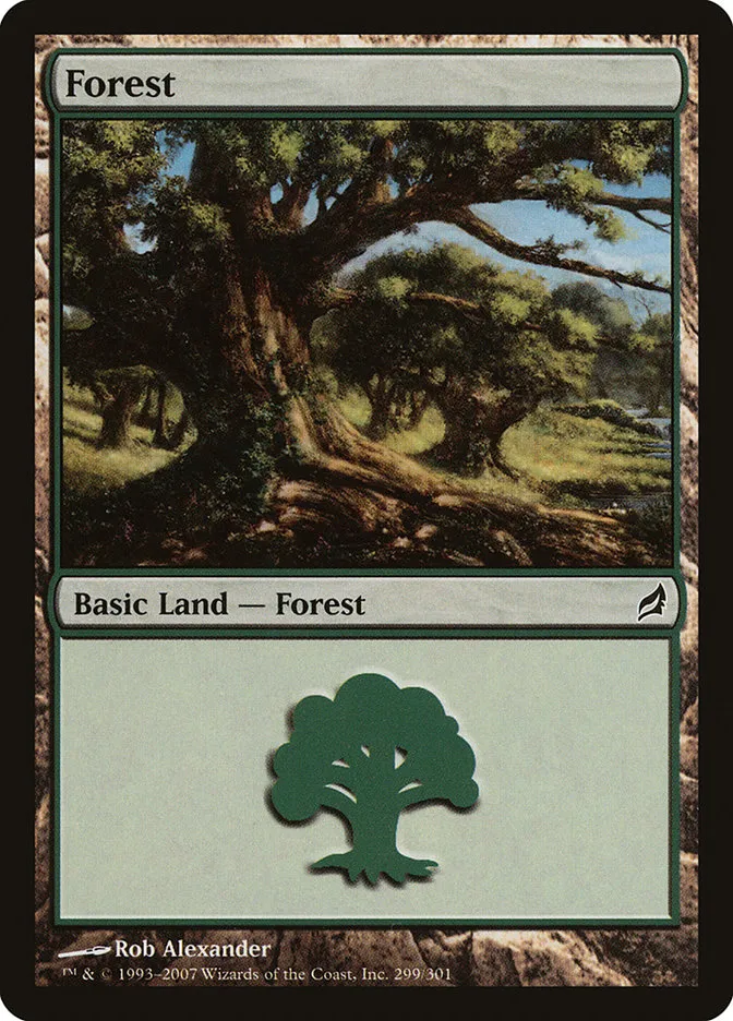 2007 Lorwyn Forest common #299 common card image