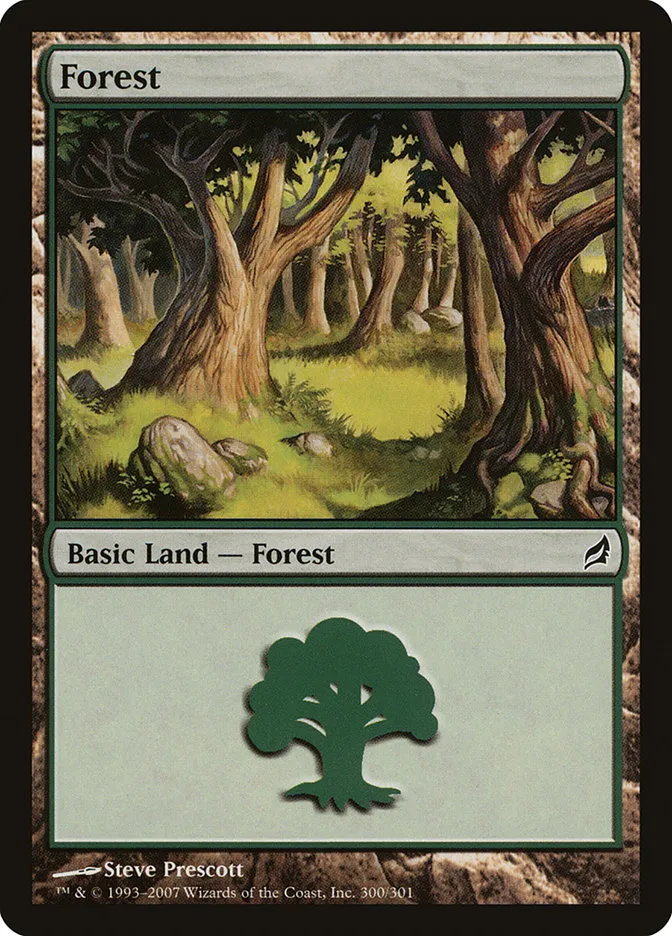 2007 Lorwyn Forest common #300 common card image