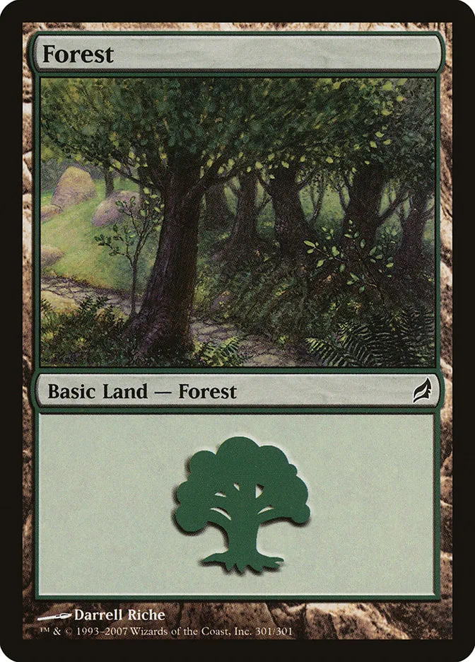 2007 Lorwyn Forest common #301 common card image