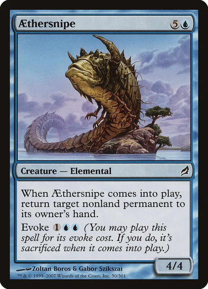 2007 Lorwyn Aethersnipe common #50 common card image