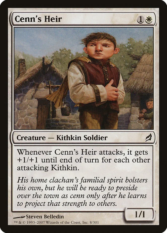 2007 Lorwyn Cenn's Heir common #8 common card image