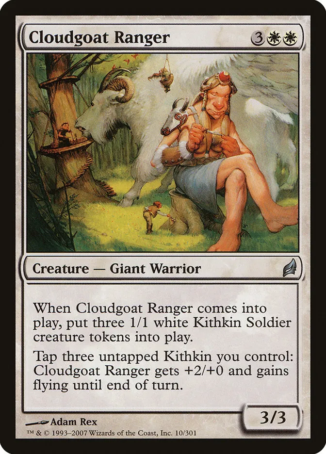 2007 Lorwyn Cloudgoat Ranger uncommon #10 uncommon card image