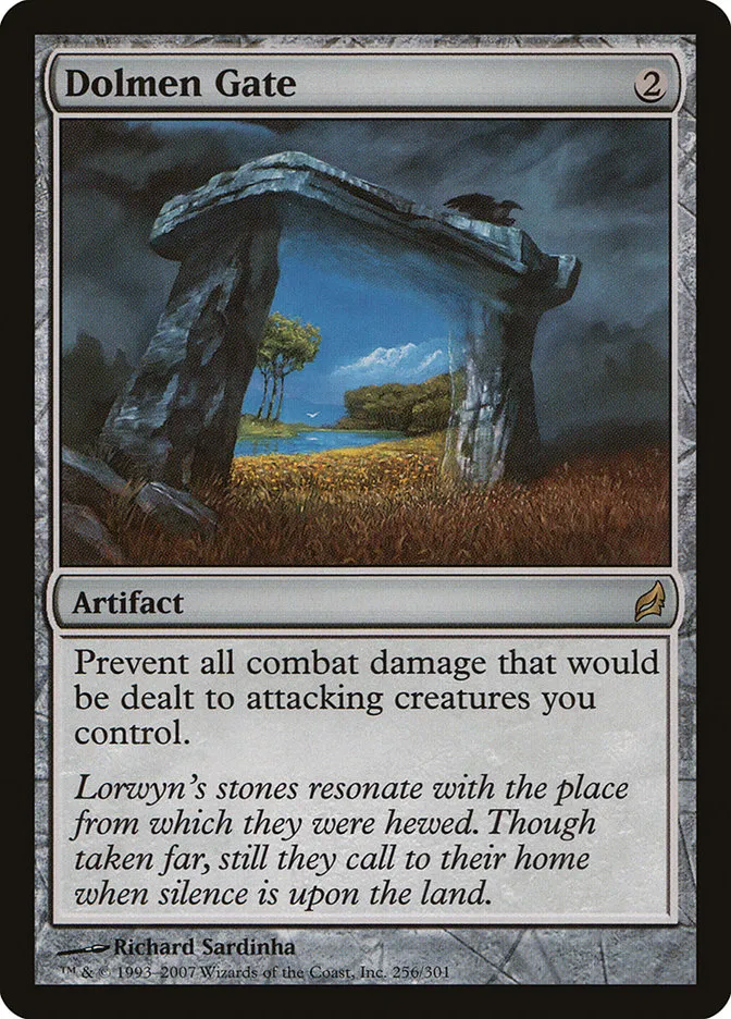 2007 Lorwyn Dolmen Gate rare #256 rare card image