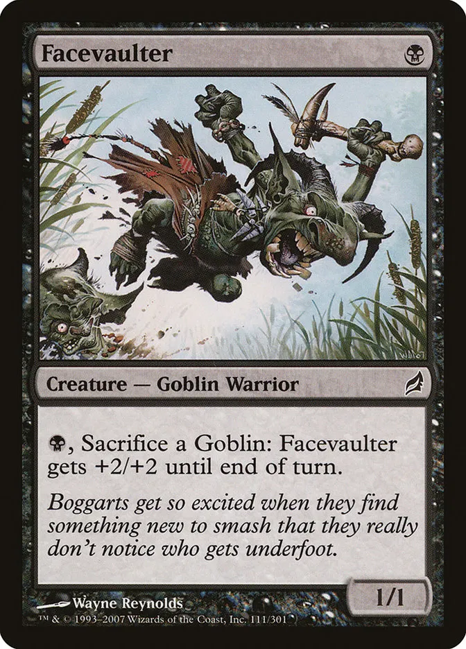 2007 Lorwyn Facevaulter common #111 common card image