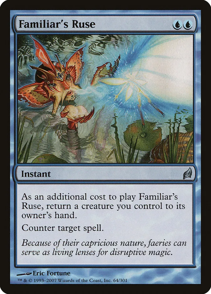 2007 Lorwyn Familiar's Ruse #64 uncommon card image