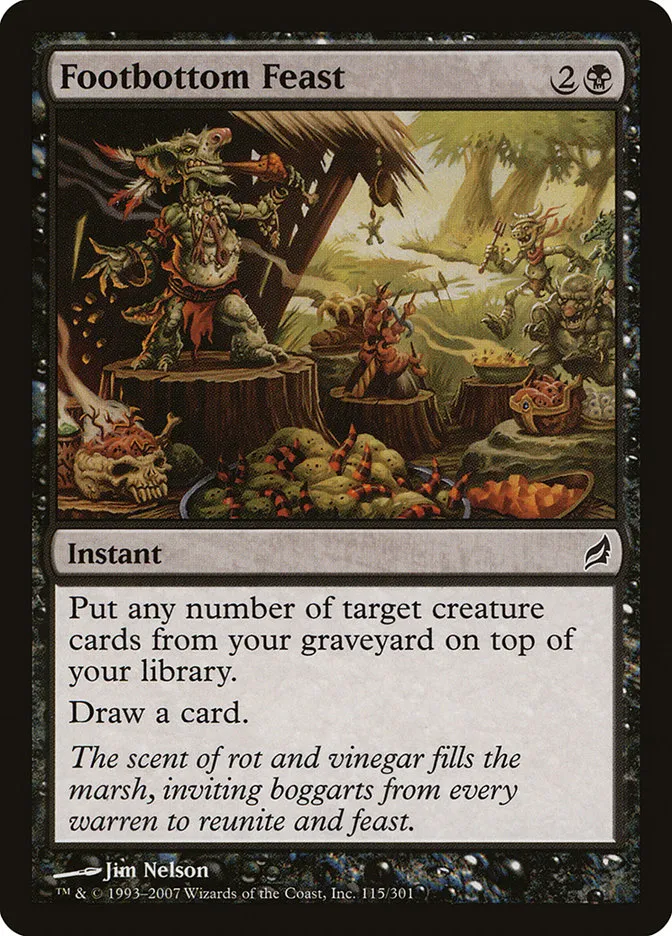 2007 Lorwyn Footbottom Feast common #115 common card image