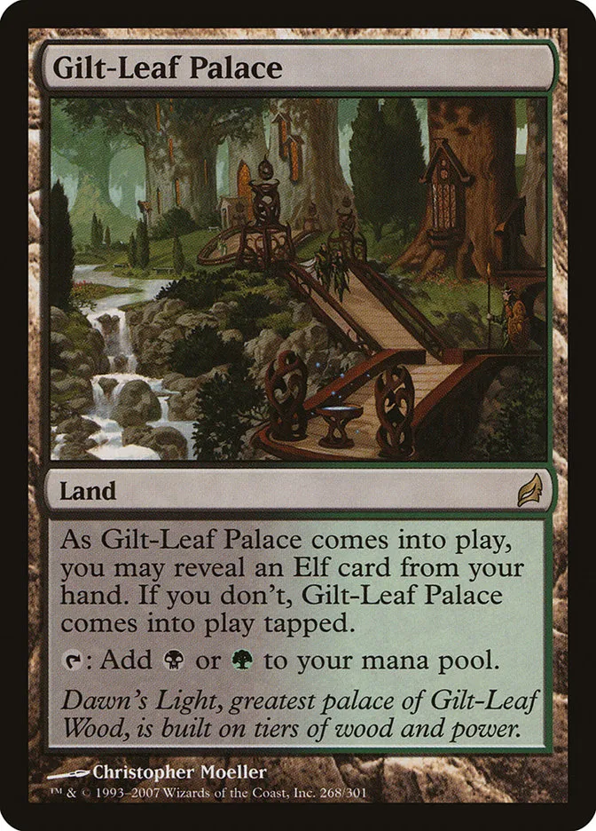 2007 Lorwyn Gilt-Leaf Palace rare #268 rare card image