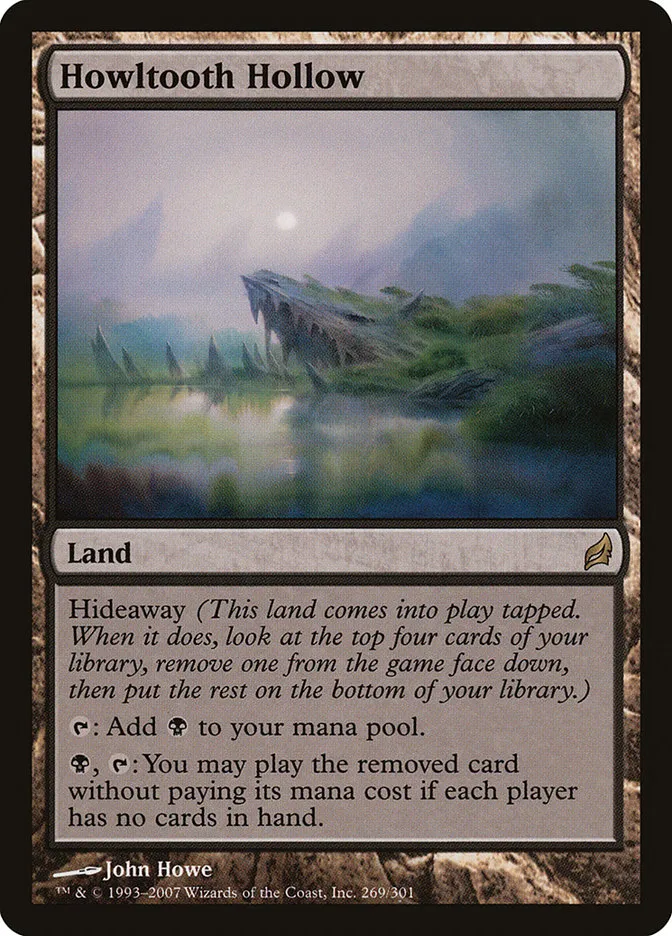 2007 Lorwyn Howltooth Hollow #269 rare card image