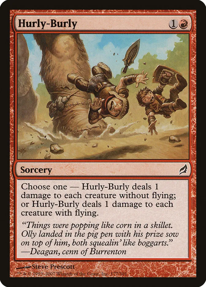 2007 Lorwyn Hurly-Burly common #177 common card image