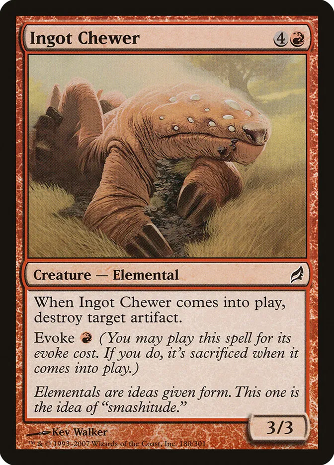 2007 Lorwyn Ingot Chewer common #180 common card image