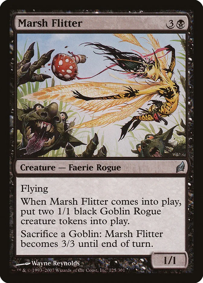 2007 Lorwyn Marsh Flitter uncommon #125 uncommon card image