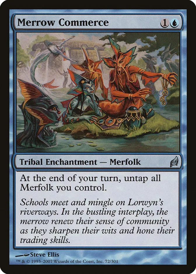 2007 Lorwyn Merrow Commerce uncommon #72 uncommon card image