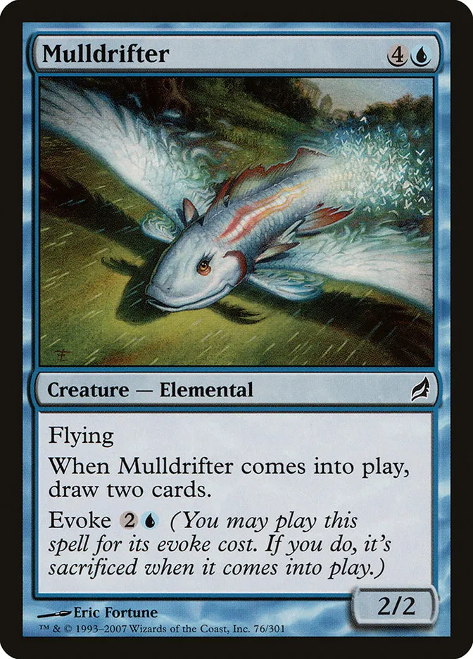2007 Lorwyn Mulldrifter common #76 common card image