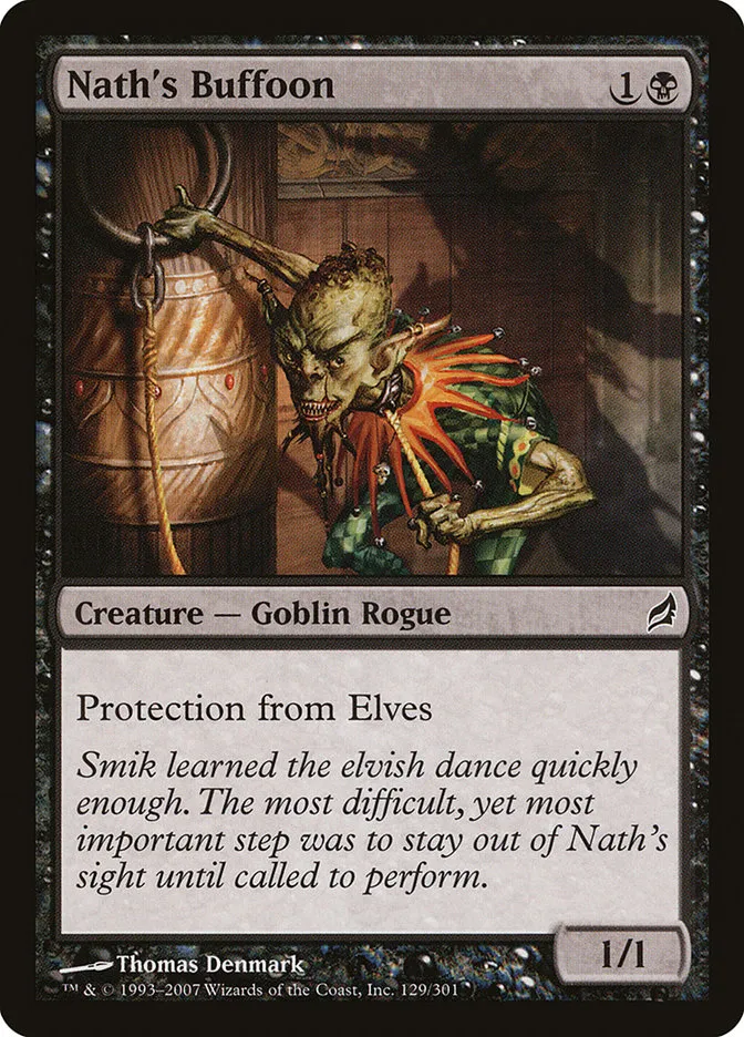 2007 Lorwyn Nath's Buffoon common #129 common card image