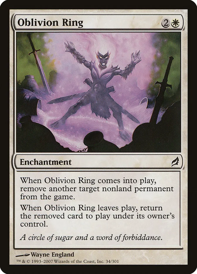 2007 Lorwyn Oblivion Ring common #34 common card image