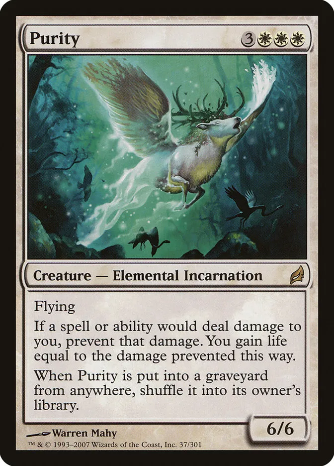 2007 Lorwyn Purity rare #37 rare card image