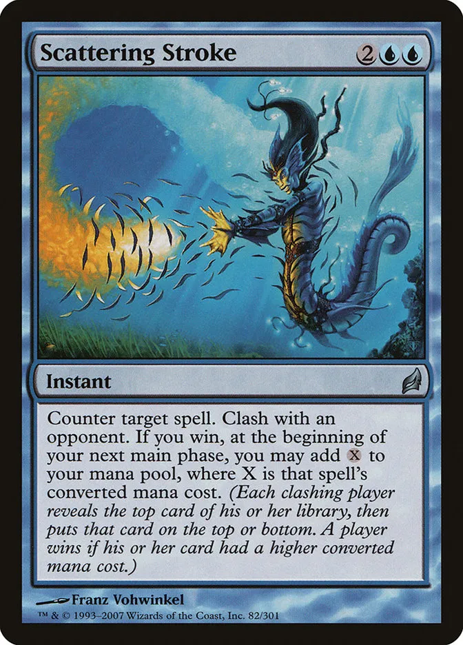2007 Lorwyn Scattering Stroke uncommon #82 uncommon card image