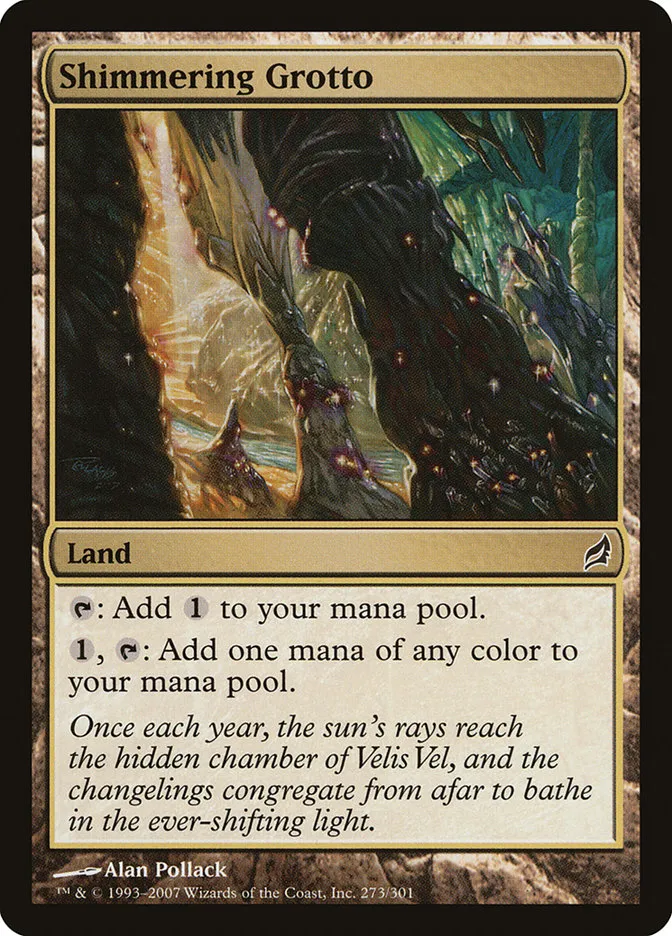 2007 Lorwyn Shimmering Grotto common #273 common card image