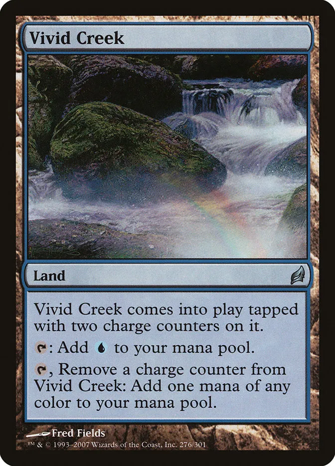 2007 Lorwyn Vivid Creek uncommon #276 uncommon card image