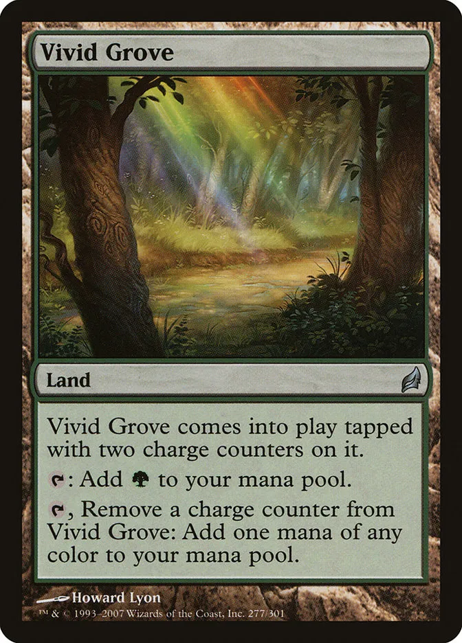 2007 Lorwyn Vivid Grove #277 uncommon card image