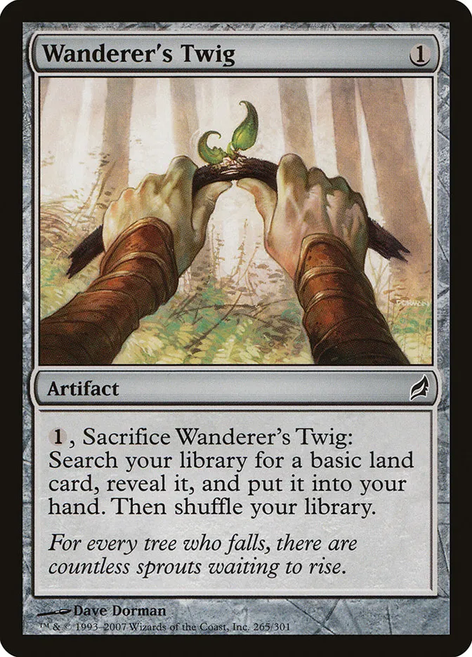 2007 Lorwyn Wanderer's Twig common #265 common card image
