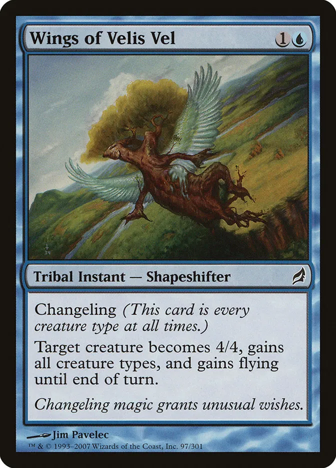 2007 Lorwyn Wings of Velis Vel #97 common card image