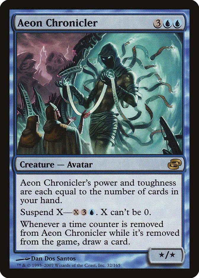 2007 Planar Chaos Aeon Chronicler rare #32 rare card image
