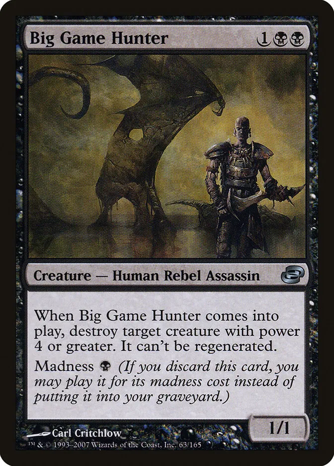 2007 Planar Chaos Big Game Hunter uncommon #63 uncommon card image
