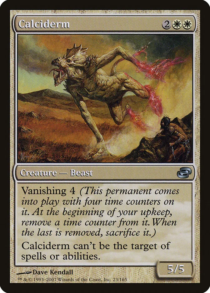 2007 Planar Chaos Calciderm uncommon #23 uncommon card image