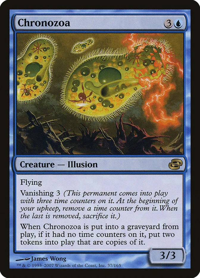 2007 Planar Chaos Chronozoa [Foil] rare #37 rare card image