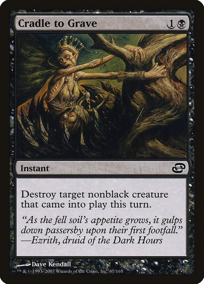 2007 Planar Chaos Cradle to Grave #67 common card image